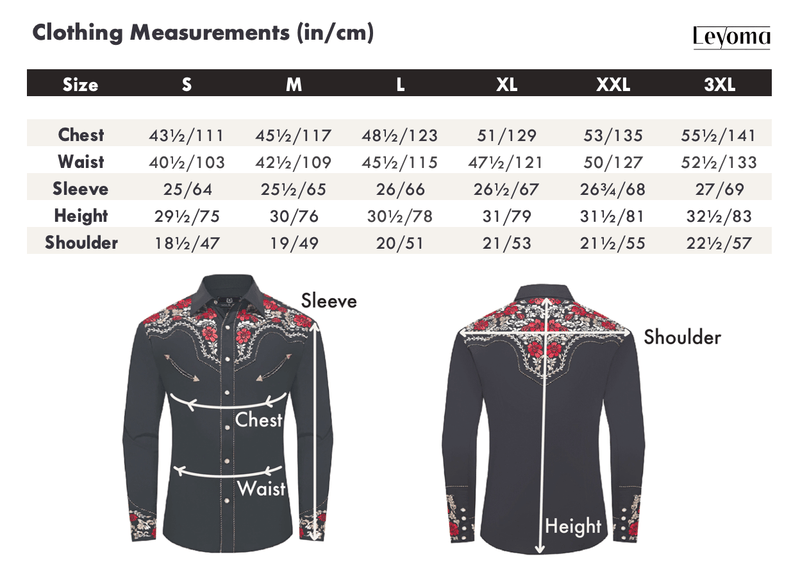 Shirt Specifications