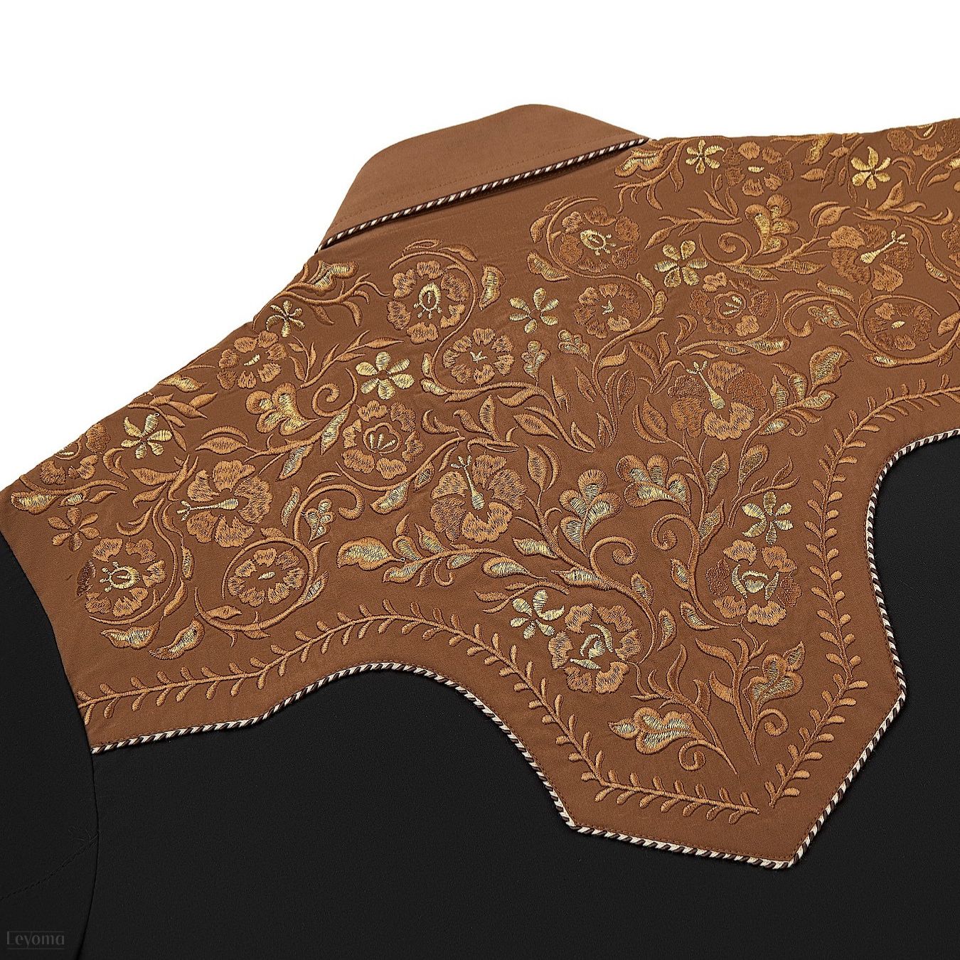 Wanted Outlaw Men's Embroidered Western Pearl Snap Shirt