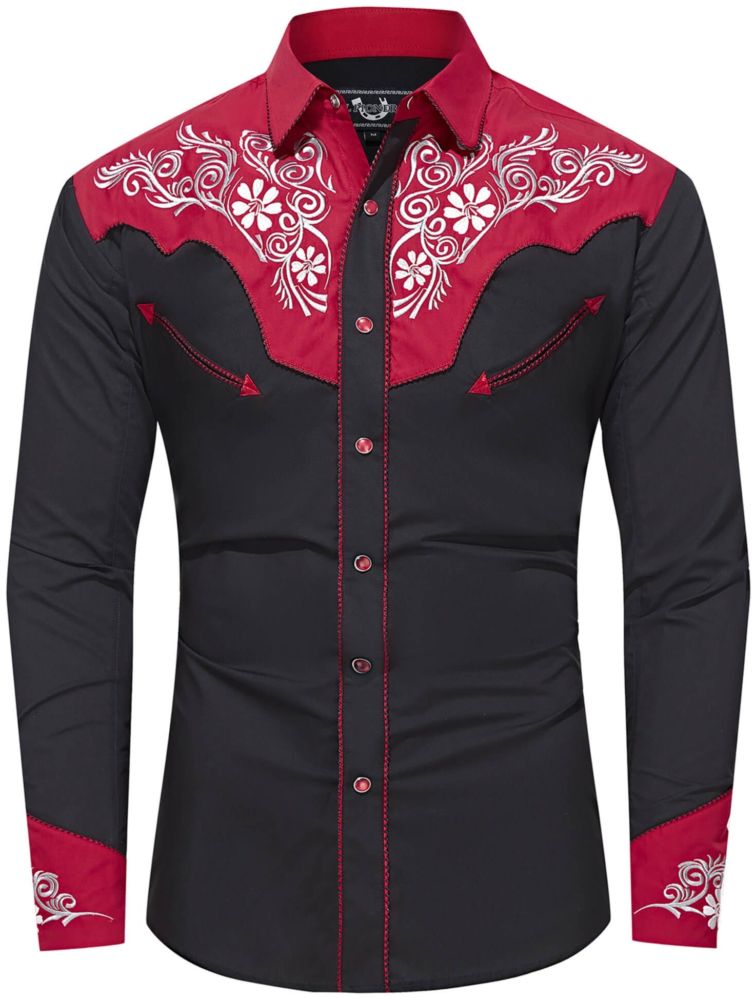 Panhandle Slim Chemise pression homme 16,5-34 rouge perle de Panhandle Slim Chemise pression homme 16,5-34 rouge perle de