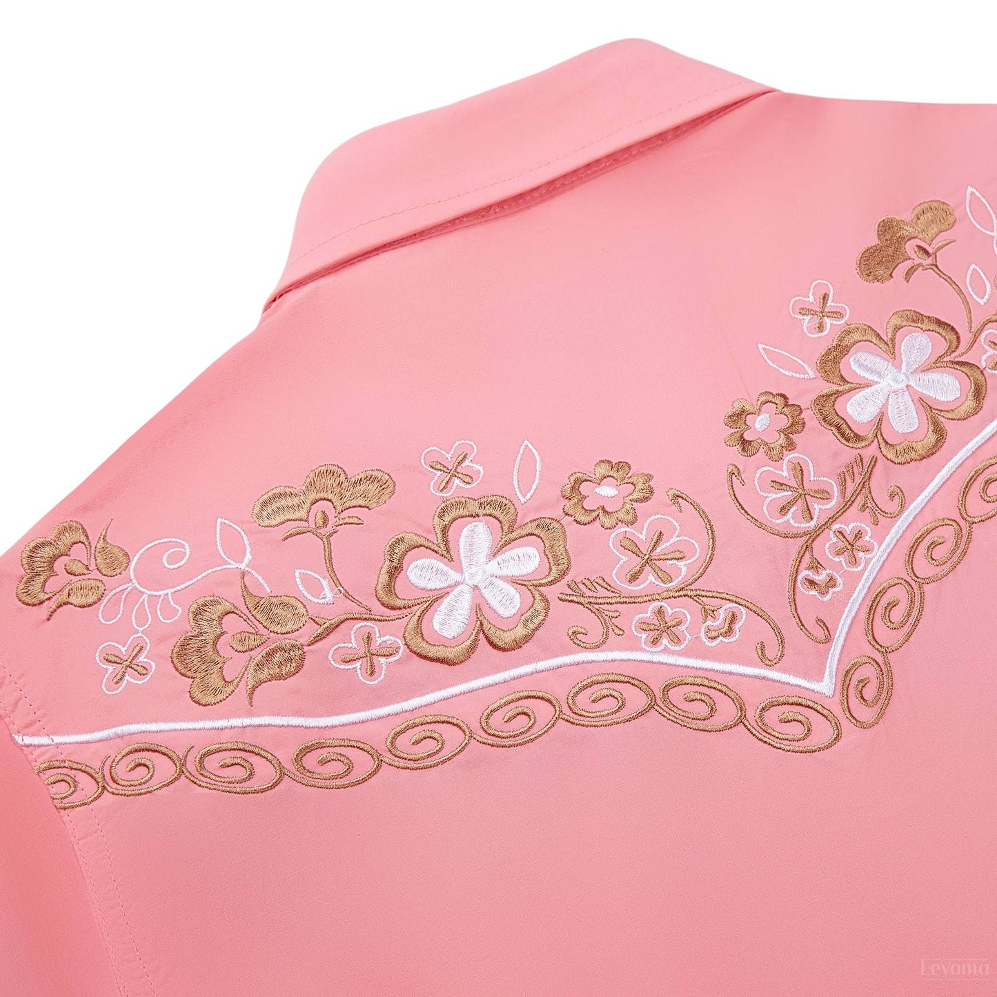 Women's Miss Daisy Embroidered Western Pearl Snap Shirt