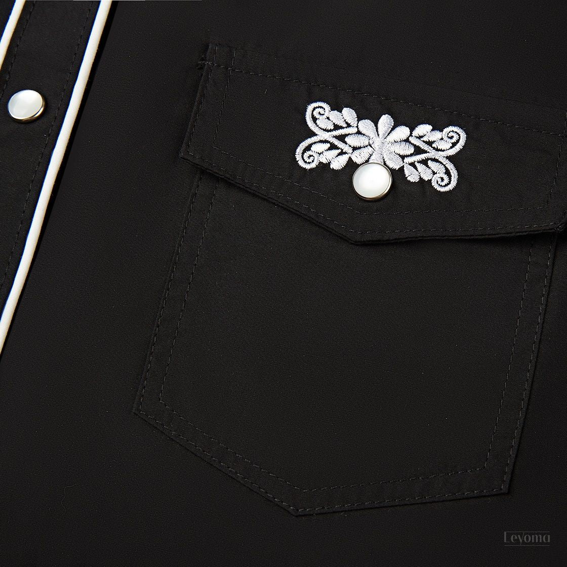Women's Moonlit Meadows Embroidered Western Pearl Snap Shirt