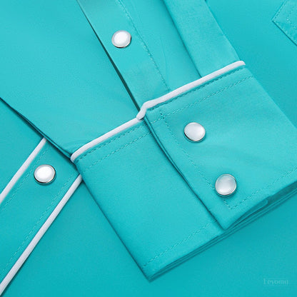 Chemise Western Brodée pour Femmes à Boutons-pression en Nacre "Oasis Dream"