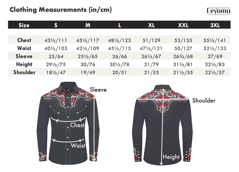 Shirt Specifications