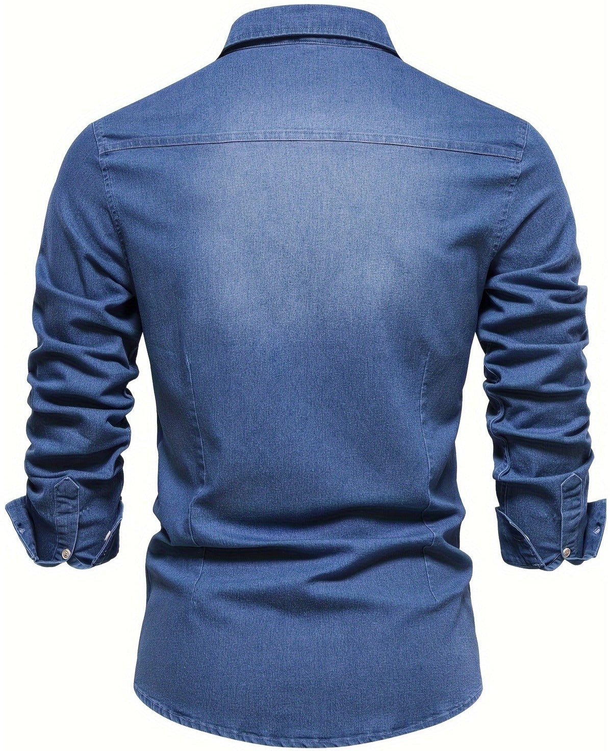 Men's Thomas Long Sleeve Double-Breasted Button Up Shirt