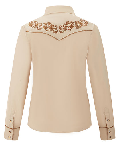 Women's Desert Belle Embroidered Western Button Up Shirt