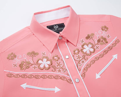 Women's Miss Daisy Embroidered Western Button Up Shirt